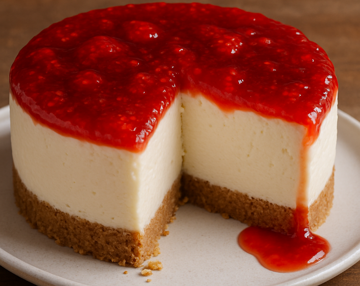 Cheesecake Εύκολη και Γρήγορη Σπιτική Συνταγή της Τεμπέλας που Ξετρελαίνει Ουρανίσκους