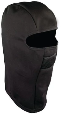 Polo Polartec Windbloc Full Face Αναβάτη Μαύρο