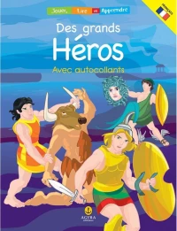 Des grands Héros, Avec autocollants