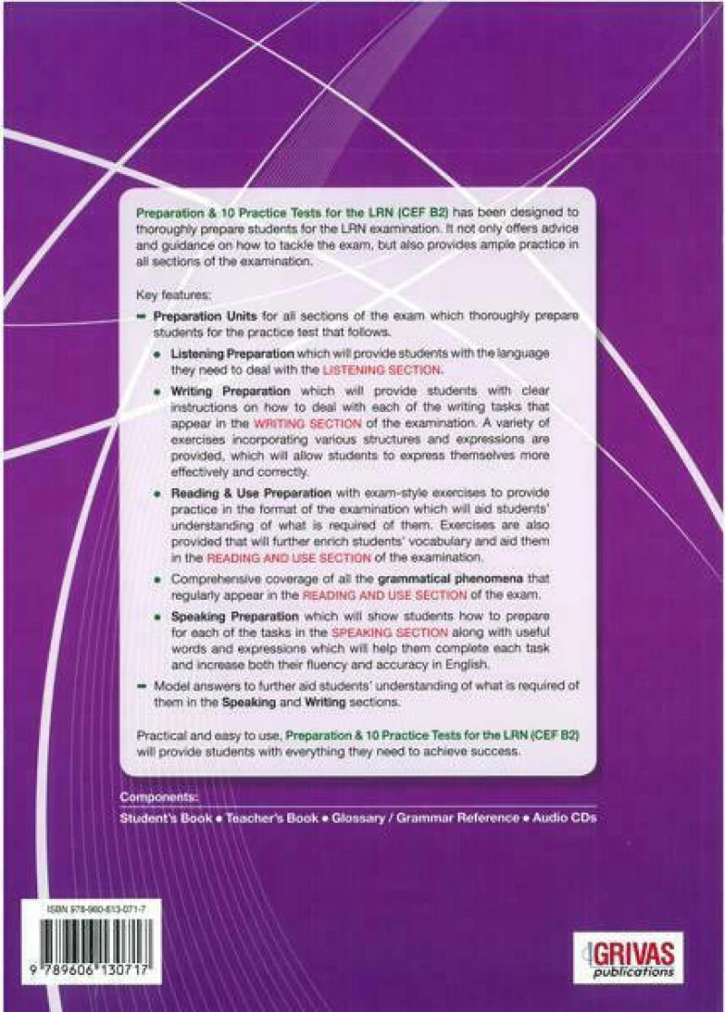 FOCUS ON LRN B2 PREPARATION - PRACTICE TESTS (GLOSSAR+GRAMMAR) 2018