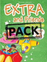 EXTRA &amp; FRIENDS JUNIOR A+B ST/BK (+ALPHABET+MULTI-ROM+IEBOOK)