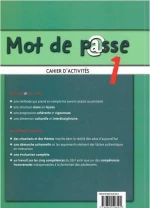 MOT DE PASSE 1 CAHIER