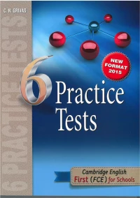 6 PRACTICE TESTS