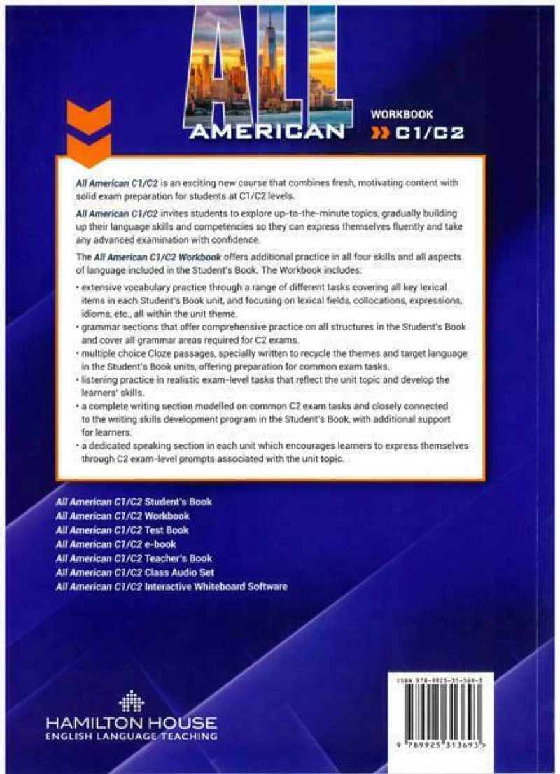 All American C1/C2: Workbook