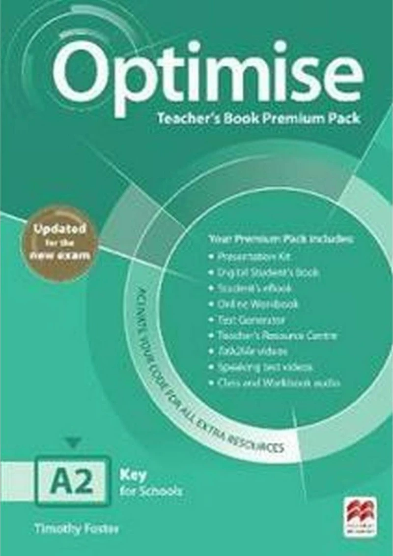 OPTIMISE A2 WORKBOOK UPDATED FOR NEW EXAM