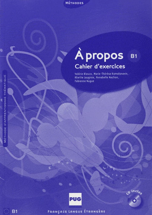 A PROPOS B1 CAHIER