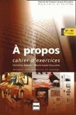 A PROPOS B1 + B2 CAHIER