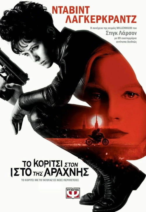 Το κορίτσι στον ιστό της αράχνης, Μυθιστόρημα