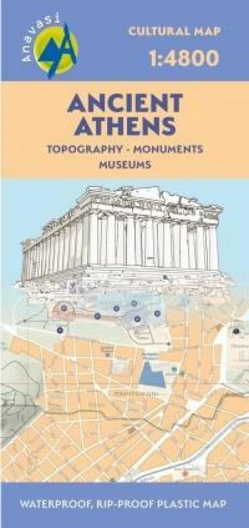 Ancient Athens- Cultural Map, Topography Monuments Museums - Architecture Monuments Museums