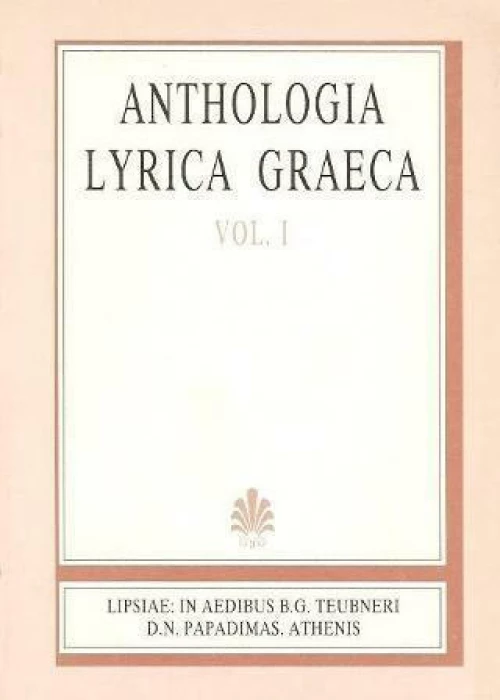 Anthologia lyrica graeca