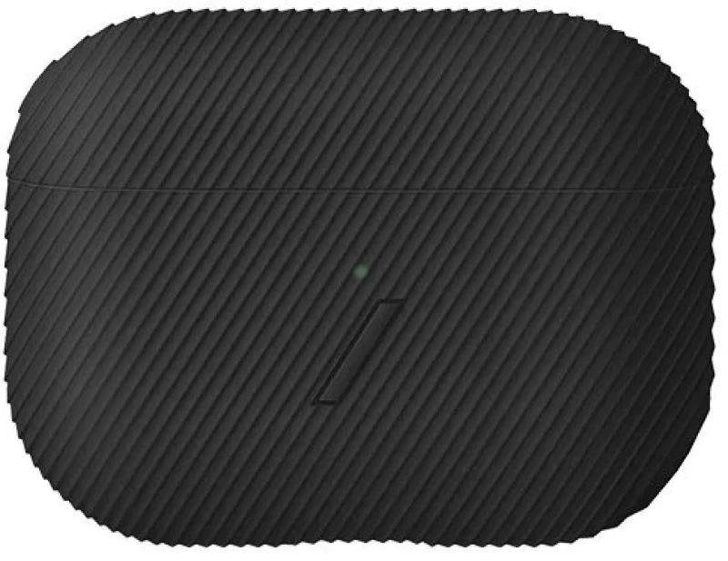 Native Union Airpod Pro Curve Case, Textured Silicone Case, Wireless Charging Compatible, (Black)