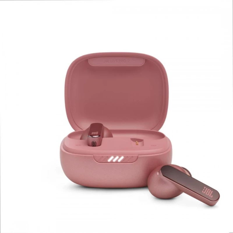 JBL Live Pro 2 TWS True Wireless Ear-Buds Headphones, true ANC, Wrl. Charging, Touch (Rose) JBLLIVEPRO2TWSROS