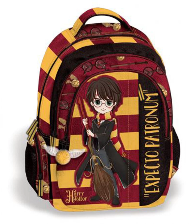 Τσάντα Πλάτης Δημοτικού Harry Potter Πολύχρωμη 30x14x44cm 224211 2022