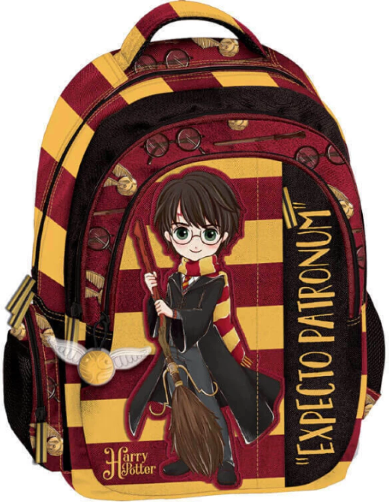 Τσάντα Πλάτης Δημοτικού Harry Potter Πολύχρωμη 30x14x44cm 224211 2022