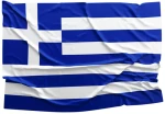 Σημαία Ελληνική Πολυεστερική Διάτρητη 40x70cm