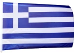 Σημαία Ελληνική Πολυεστερική Διάτρητη 40x70cm