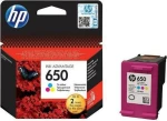 Hp Μελάνι Inkjet No.650 Colour