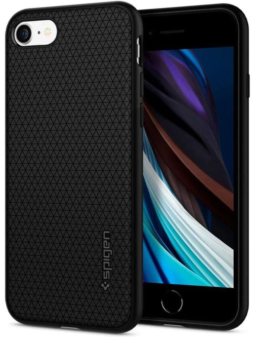 Θήκη Spigen Liquid Air Black - Apple Iphone 7 / 8 / Se 2020 / Se 2022 (042cs20511)