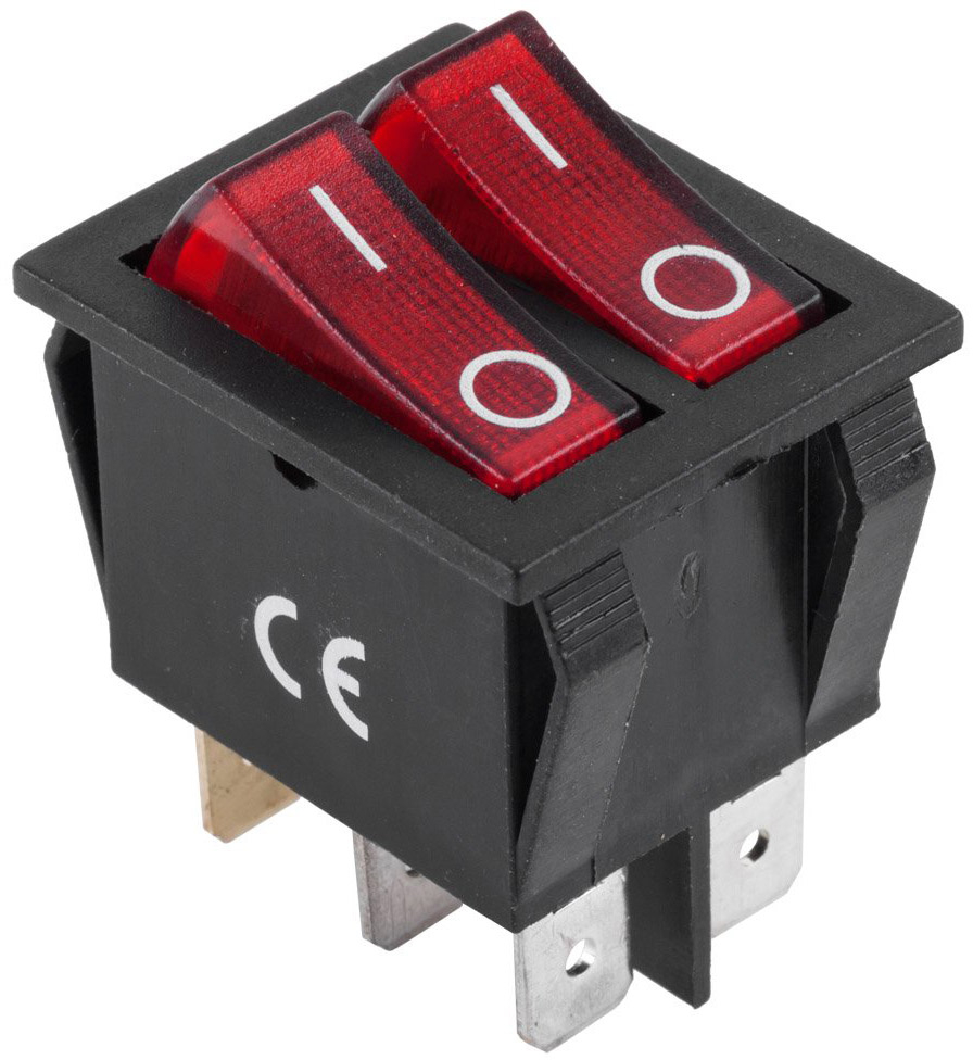 Διακόπτης Διπλός On-off 230v