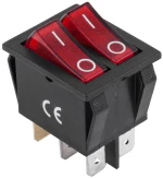 Διακόπτης Διπλός On-off 230v