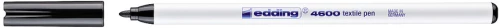 Edding Μαρκαδόρος Υφάσματος 4600 Μαύρος