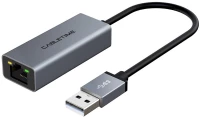 Cabletime Αντάπτορας Usb 2.0 Σε Rj45 Aml100, 100mbps, 0.15m, Γκρι
