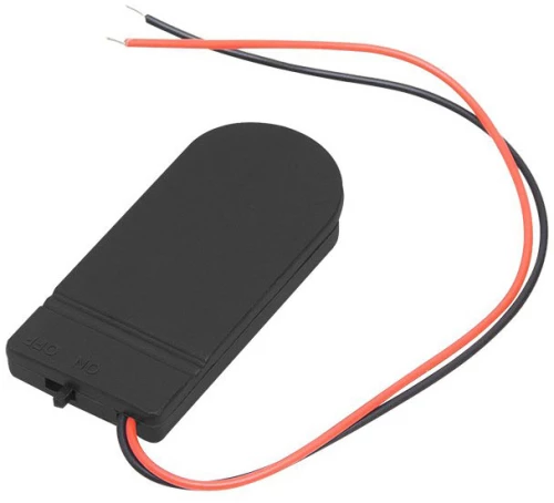 Μπαταριοθήκη Cr2032 Διπλή + Καλώδιο