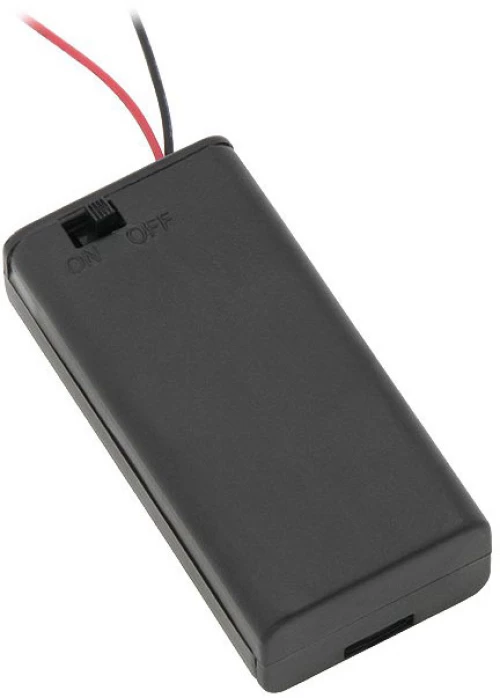 Μπαταριοθήκη Lr6 Aax2 + Κουτί + Διακόπτης