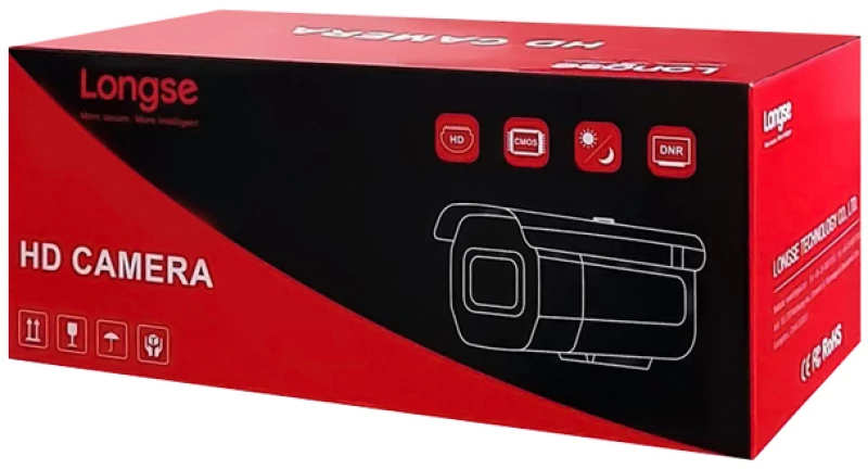 Longse Ip Κάμερα Bmmbgc200wh 2.8mm 2mp Αδιάβροχη Ip67 Poe