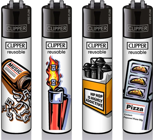Clipper Αναπτήρας Μεγάλος - Abstrakt Ff