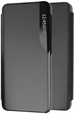Θήκη Book Ancus Smart Flip Για Xiaomi 12 / Xiaomi 12x Tpu Μαύρο