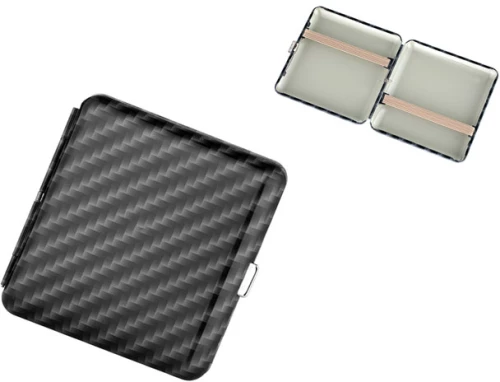 Ταμπακιέρα Μαύρη Carbon Mat