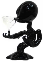 Γυάλινο Bong Black Alien 15cm