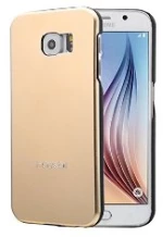 Samsung Galaxy S7 Edge G 935f - Σκληρή Θήκη Αλουμινίου Gold (oem)