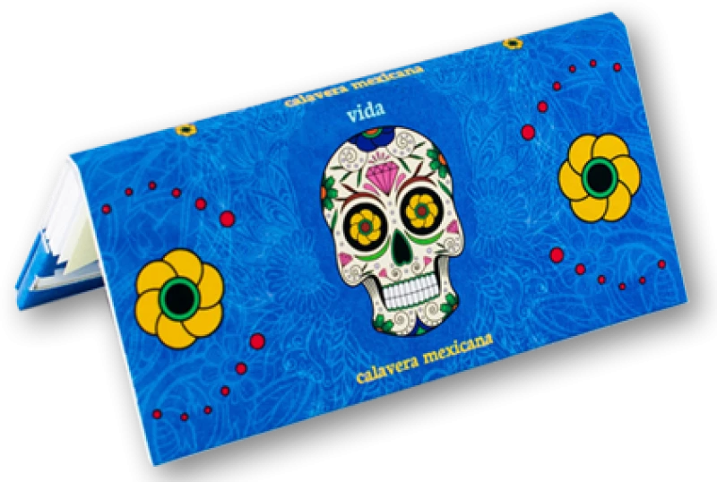 Snail Χαρτάκια - Mexican Sugar Skull Γαλάζιο - Muerte | Ο Θάνατος