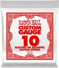 Ernie Ball 1010 Plain Steel - .010