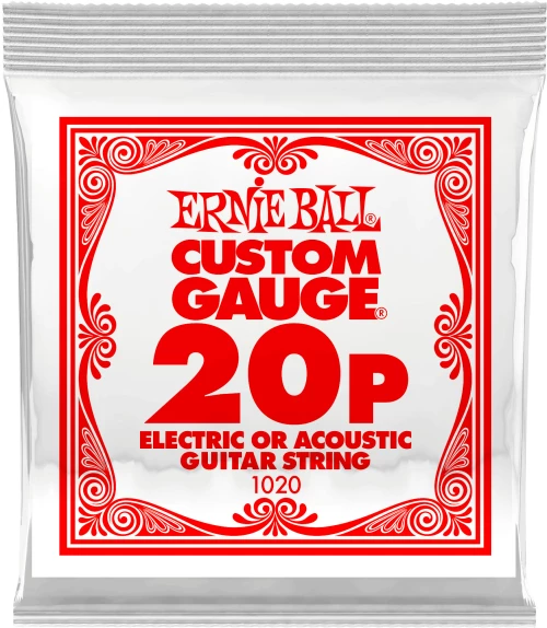 Ernie Ball 1020 Plain Steel - .020p