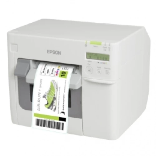 Epson Colorworks C3500, Cutter, Disp., Usb, Ethernet, Nicelabel, White