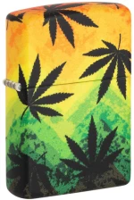 Zippo Αναπτήρας - 49806 Cannabis Design