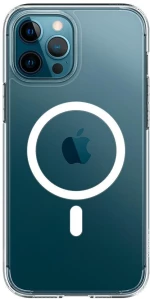 Spigen Ultra Hybrid Mag Back Cover Πλαστικό / Σιλικόνης Διάφανο (iphone 12 / 12 Pro)
