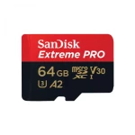 Sandisk 64gb Extreme Pro Microsdxc U3 V30 A2(sdsqxcu-064g-gn6ma)