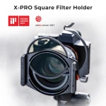 K&f Concept Square Filter Holder System X Pro Kit (filter Holder+95mm Circular Polarizer+67/72/77/82mm Filter Adapter Rings) For Camera Lens(sku.1811)