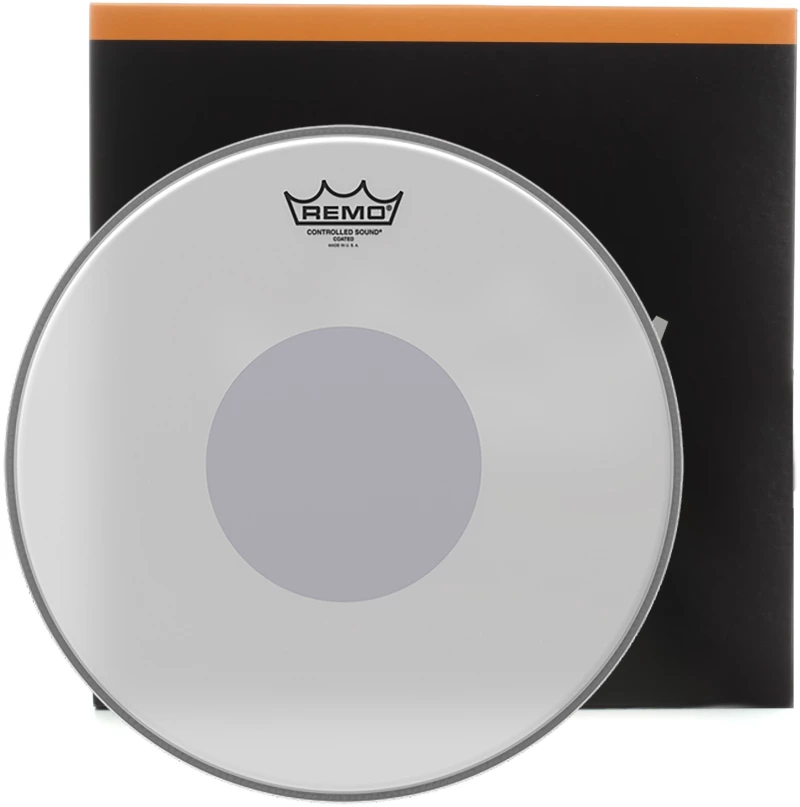 Remo Controlled Sound Coated, Bottom Black Dot - 12"