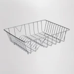 W26 Inox Καλάθι Κρεμαστό / Πιατοθήκη Νεροχύτη 40x26cm
