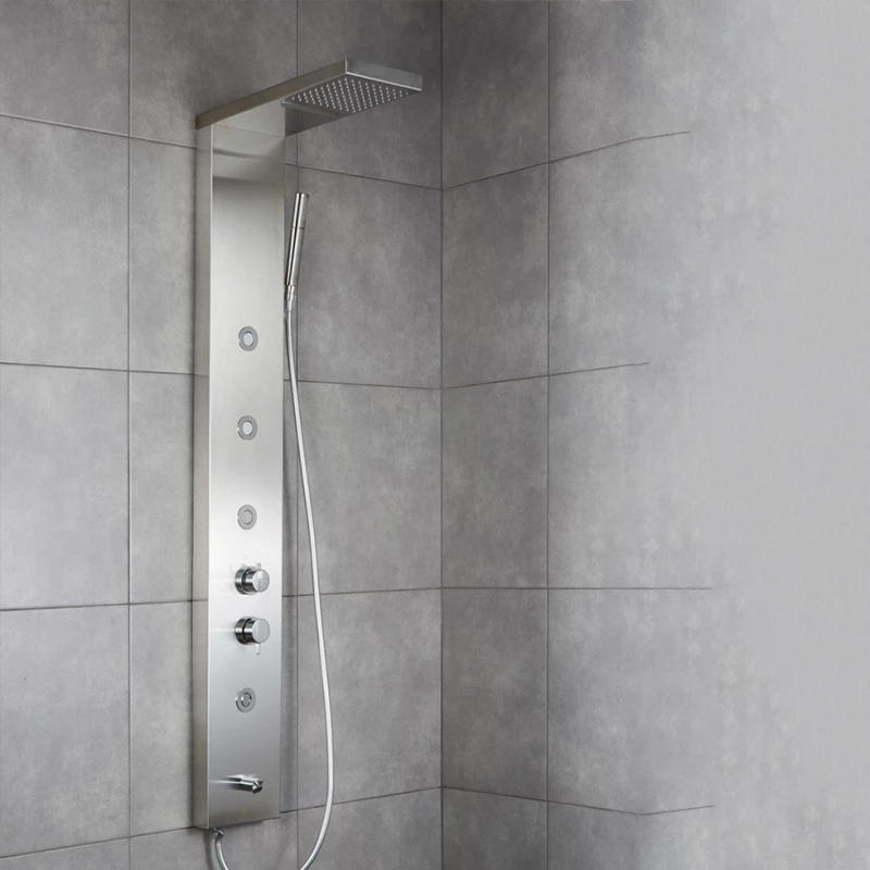 Dolce Vita Elite Inox - Στήλη Υδρομασαζ 5 Εξοδων