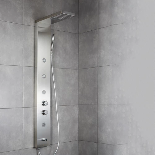 Dolce Vita Elite Inox - Στήλη Υδρομασαζ 5 Εξοδων