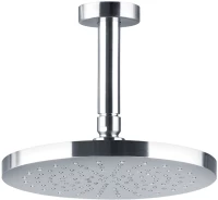 Almar E044075+r50813 Inox Finish - Κεφαλή Ντους Με Βραχίονα Οροφης