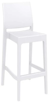 Maya 75εκ. Σκαμπο White Πολ/νιου