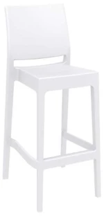 Maya 75εκ. Σκαμπο White Πολ/νιου