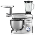 Herenthal Επιτραπέζιο Μίξερ - Κουζινομηχανή 1900w Max Ασημί Ht-pkm1900.472.9bg-slv
